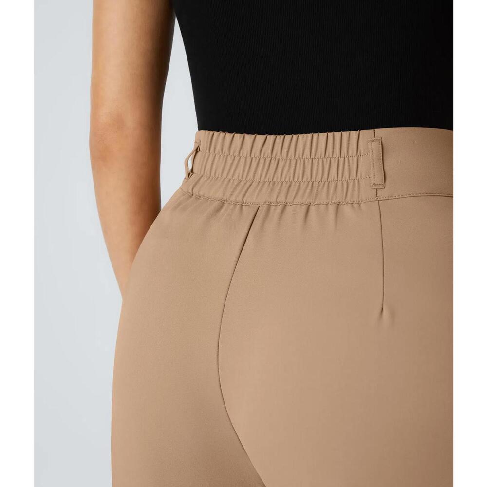 NWT Halara Flex™ High Waisted Shirred Straight Leg Work Pants Size Small Tall - Picture 4 of 7